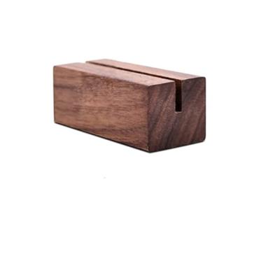 China Packaging New Product Storage Display Material Business Card Wooden Rack for sale