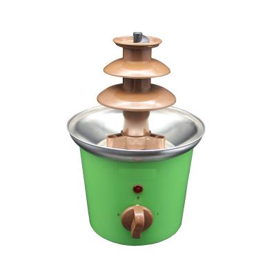 China Household 1.5 Pounds Stainless Steel Chocolate Home Fondue Fountain for sale