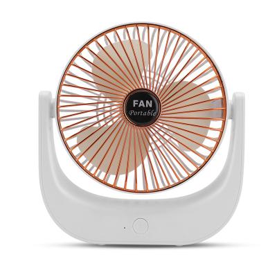 China Newly Mini USB Travel Angle Portable Folding Desk Table Fan Adjustable Rechargeable Foldable Desk Fan for Home Office Bedroom for sale