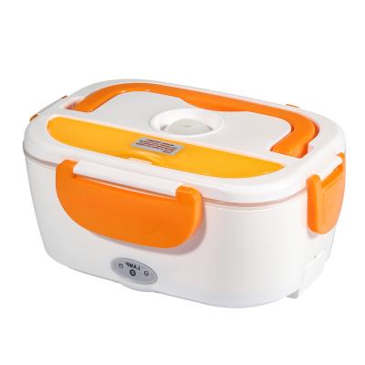 China 2021 Portable Heated Electric Bowl Stocked Keep Warmer Food Self Heating Bowl For Car 12V for sale