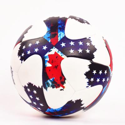 China Custom LOGO Football Soft Touch American Football Size 5 Soccer Balls Official Witn For Soccer Training Ball for sale