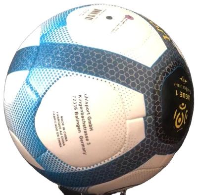 China Hot Selling Soft Touch Thermally Bonded Football Customized Training LOGO Printing Soccer Ball Match Football Size 5 for sale