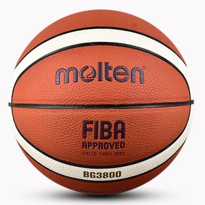 China PU Leather Factory Supply Great Price Size 7 Basketball BG3800 Leather Molten Ball for sale