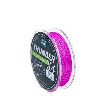 China Factory new super strong 300m strand 300m PE braided fishing line float locator nylon multifilament line from factory for sale