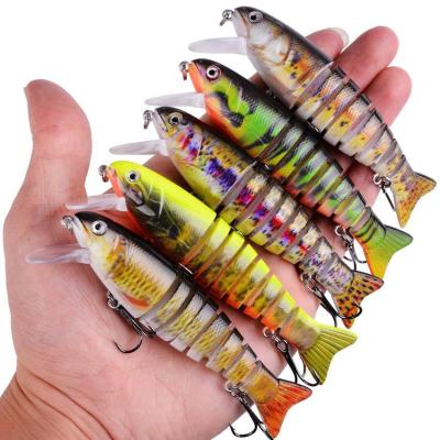 China #6 ABS Plastic Lure Knotty Floating Fishing Lure 11cm Knotty Fish Floating HARD Bait Rising Wave For Alice Mouth Bass for sale