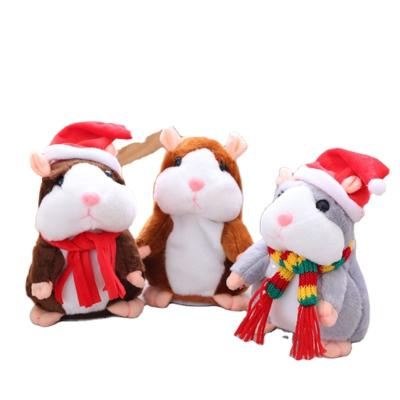 China High Quality Intelligent Plush Voice Recording Hamster Toy for sale