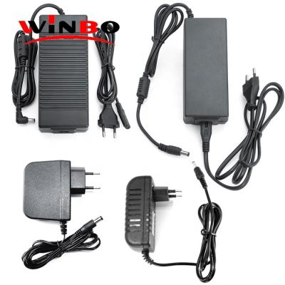 China High Quality Desktop Style 12v 24v 1a 2a 3a 5a 10a Power Supply AC to DC Adapter WB-9V for sale