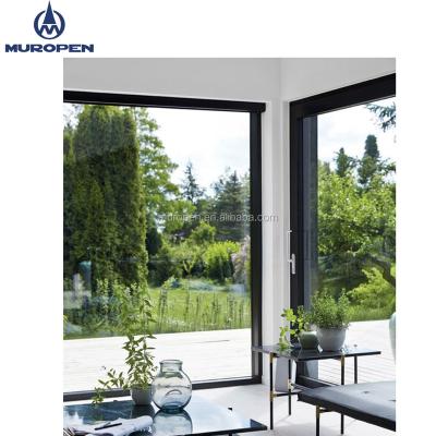 China Home Residential Large Apartment Hotel Home Villa Office Tile For Good Daylight Aluminum Glass Fixed Windows for sale