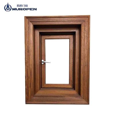 China Swing wood and aluminum window and alu-wood window and door window and door for sale