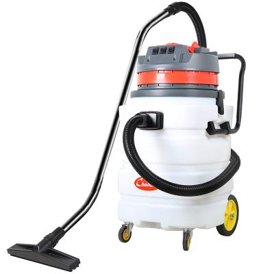 China Hotel 3 Motor 3000W 90L High Quality Wet And Dry Industrial Plastic Vacuum Cleaner for sale