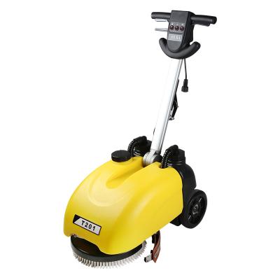 China Property Cleaning Hot Sale Handheld Floor Scrubber Machine Small Electric Floor Washing Machine for sale