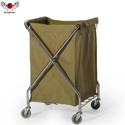 China High Quality Hot Selling Hotel Room Service Cart Hotel Room Service Cart Laundry Cart For Sale for sale