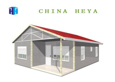 China Three Bedroom Prefab House Villa Customized Size Easy Construction for sale