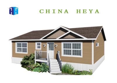 China Tres hogares prefabricados económicos de energía de los dormitorios/casa modular prefabricada 130 metros cuadrados en venta