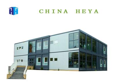 China Anti Wind Double Storey Prefab Houses Container Dormitory For Students / Workers for sale