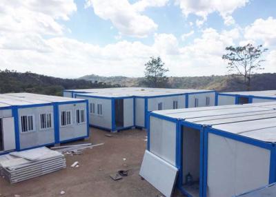 China Economy Prefab Huge Refugee Camp 100 Persons Prefab Storage Container Homes for sale