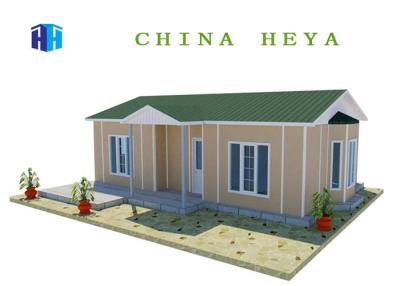 China 3 casas prefabricadas modernas de los dormitorios expresan curso de la vida largo de las casas modulares en venta