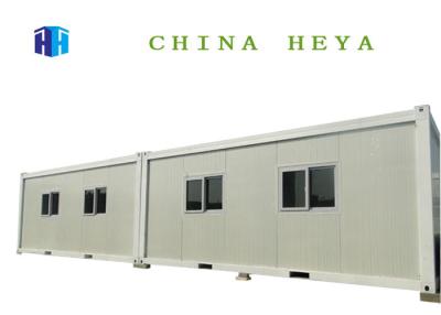 China Temporary Prefab  Flat Pack Home Office , Prefabricated Shipping Container Houses for sale