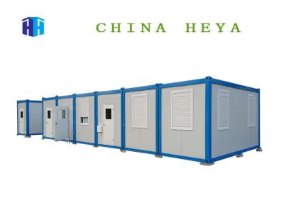 China Anti Extrusion Prefab Flat Pack Homes , Granny Flat Modular Home Plywood Flooring for sale