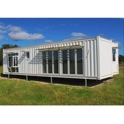 China Mobile Quick Assembly Steel Flat Pack Storage Units Prefabricated House for sale