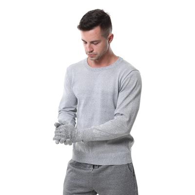 China Butcher Solid Color Normal Durable Casual uhmwpe HPPE Cut Resistant Bite Knife Body Protect Around Neck Long Sleeve Shirt for sale