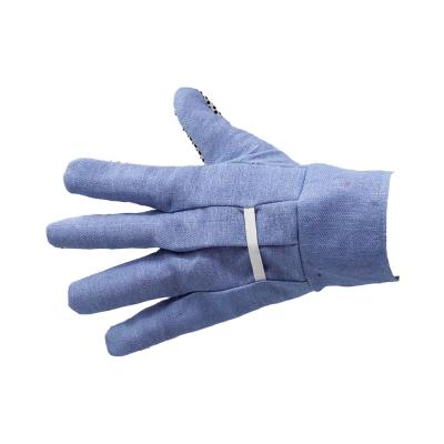 China Common Use Anti-smash GLOVEMAN Vintage Mason Anti-friction Construction Physical Work Safety Canvas Mowing Gloves for sale