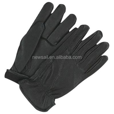 China GLOVEMAN Fashion Design Goat Skin Leather Driver Gloves / Unisex Leather Working Gloves for sale