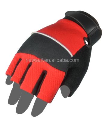 China Fingerless Design Free For DIY Tools Fingerless Mechanic Check Tools Gloves GLOVEMAN Ladies Design Working Gloves for sale