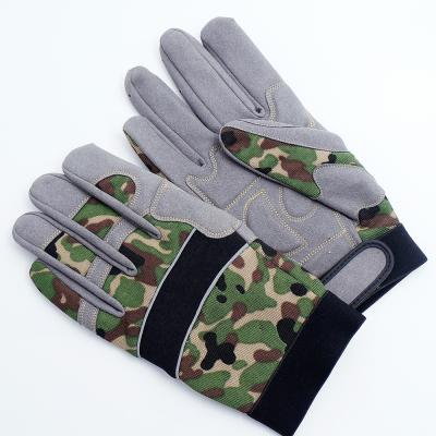 China GLOVEMAN Adult Comfortable Winter Microfiber Warm Thick Combat Racing Non-slip Abrasion Autobike Camouflage Hunting Gloves for sale