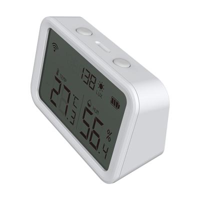 China New China Manufacturer Wireless Weather Station LCD Display Zigbee Wifi Temperature Humidity Sensor SRT-038 for sale