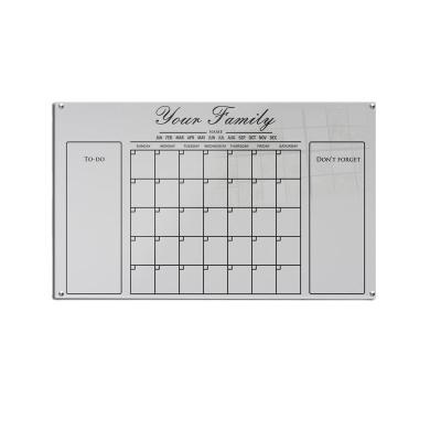 China Longevity 2022 High Quality Customized Gift Desk Annual Simple Decoration Calendar Acrylic Wall Calendar for sale