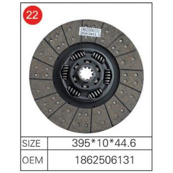 China Heavy Trucks SACHS 1862506131 MAN CLUTCH PLATE for sale