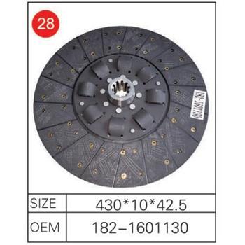 China Truck Factory hot sale auto spare parts 1821601130 clutch disc 430mm for sale