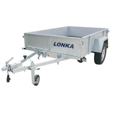 China Durable 7x4 Box Utility Trailer for sale