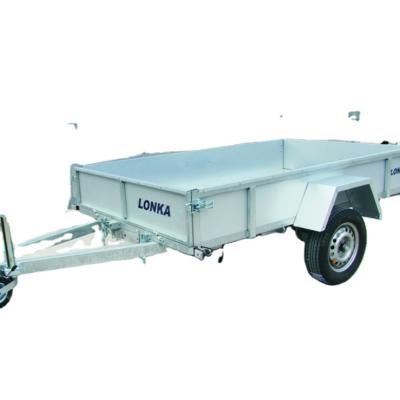 China Durable LED Light Tilting Heavy Duty Car Trailer Sales Car Trailer for sale