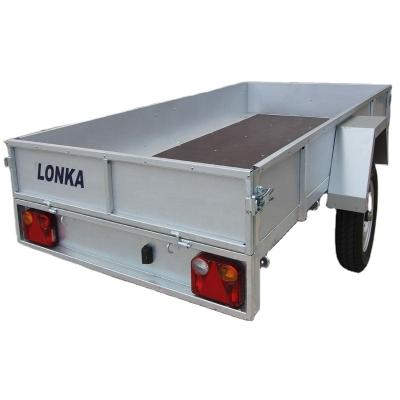 China Durable LED Light Tilting Heavy Duty Trailer Car Trailer for sale