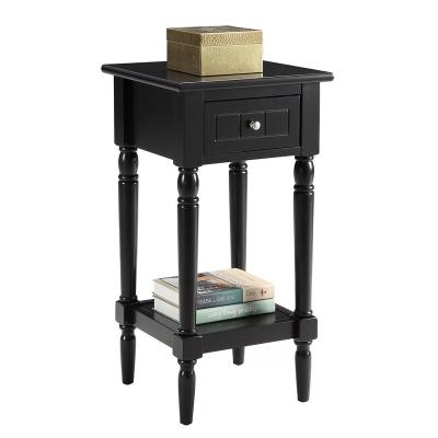 China No Free Sample Best Selling Cheap Wood Top Storage Amazon Price Side End Table For Bedroom Room for sale