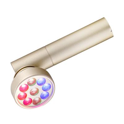 China Handheld 460nm 630nm 850nm LED Therapy Lamp for Skin Rejuvenation / Pain Relief for sale