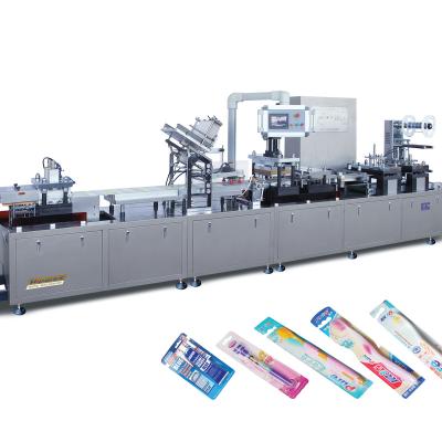 China Intelligent Food High Yield Toothbrush Blister Packaging Machine for sale