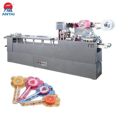 China Automatic Flat Blister Type Lollipop Packing Machine Food Factory Cheap Price for sale