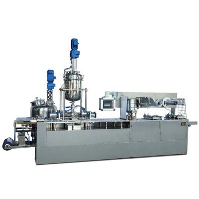 China Safe Environmentally Friendly Snacks Food Salad Dressing Cookies Automatic Blister Packing Machine for sale