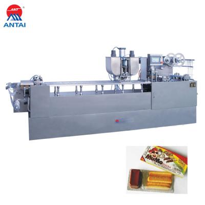 China Exquisite Structure of Food Making Jam Produced Honey Automatic Blister Packing Chocolate Food Machine for sale