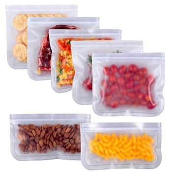 China Moisture Proof Reusable Freezer Bag Sandwich Snacks Storage Bags for sale