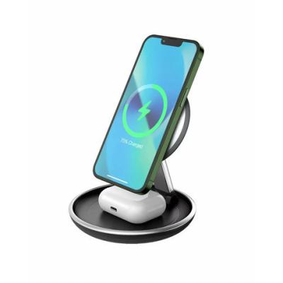 China 3 IN1 Foldable Multifunctional Foldable Magnetic Wireless Charger 15Watt Fast Charging for sale