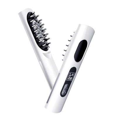 China Other New  Light  Hair Growth Vibrating Scalp Massager Brush / Electric Massage Laser Hair Growth Comb for sale