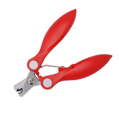 China 5.5 Inch Eco-friendly Material Professional Pet Nail Scissors Claw Clipper Stainless Steel Dog And Cat Nail Scissors for sale