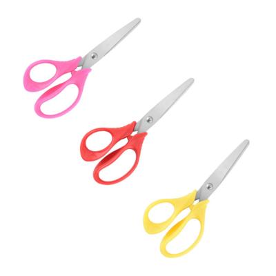 China 5 Inch Kids Scissors Student Safe Scissors Professional Safety Kids Scissors Art Craft Scissors For Student School Paper Cutting for sale