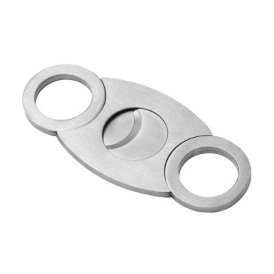 China Eco-Friendly Manufacturers Supply Accessories Cigar Scissors Cigar Gifts Stainless Steel Smoking Minimalist Cigar Cutter for sale