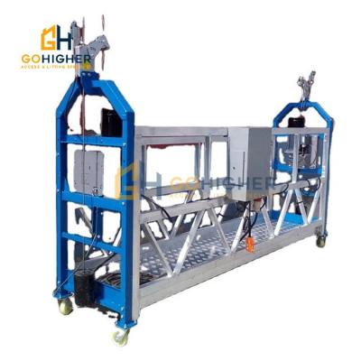 China ZLP 500 Steel Suspended Working Platform Online Technical Support With Electrical Panel for sale