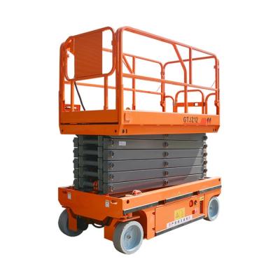 China 18m scaffolding scissor lift work platform battery powered scissor lift electric scissor lift scaffolding for sale